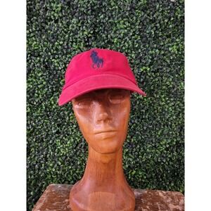 vtg 90s POLO RALPH LAUREN Strapback hat // dad preppy beach lake skater retro